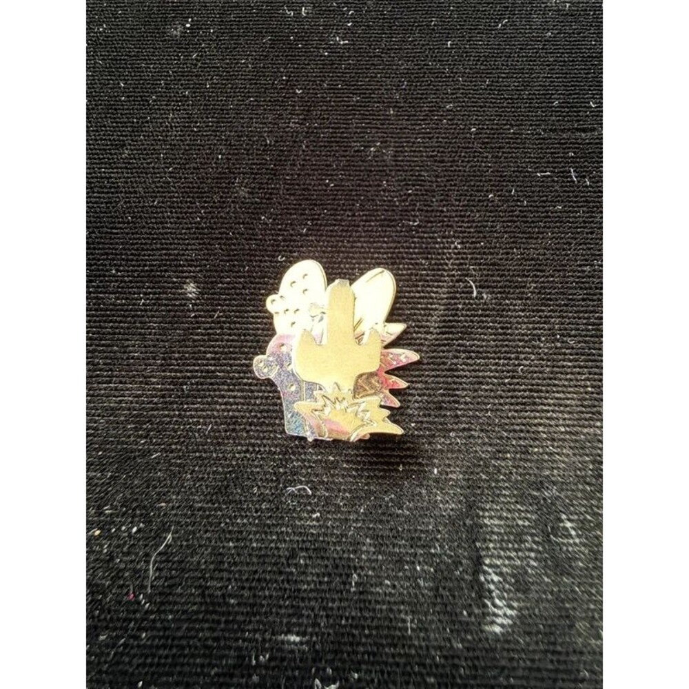 Silver Tone Layered Cactus Golf Ball Marker with Hat Clip - Southwest Style